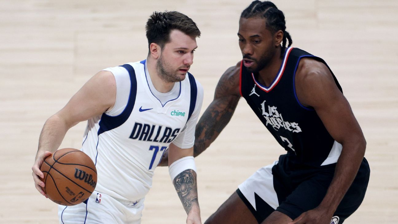 Doncic shines, Mavericks beat Clippers and tie series in NBA playoffs