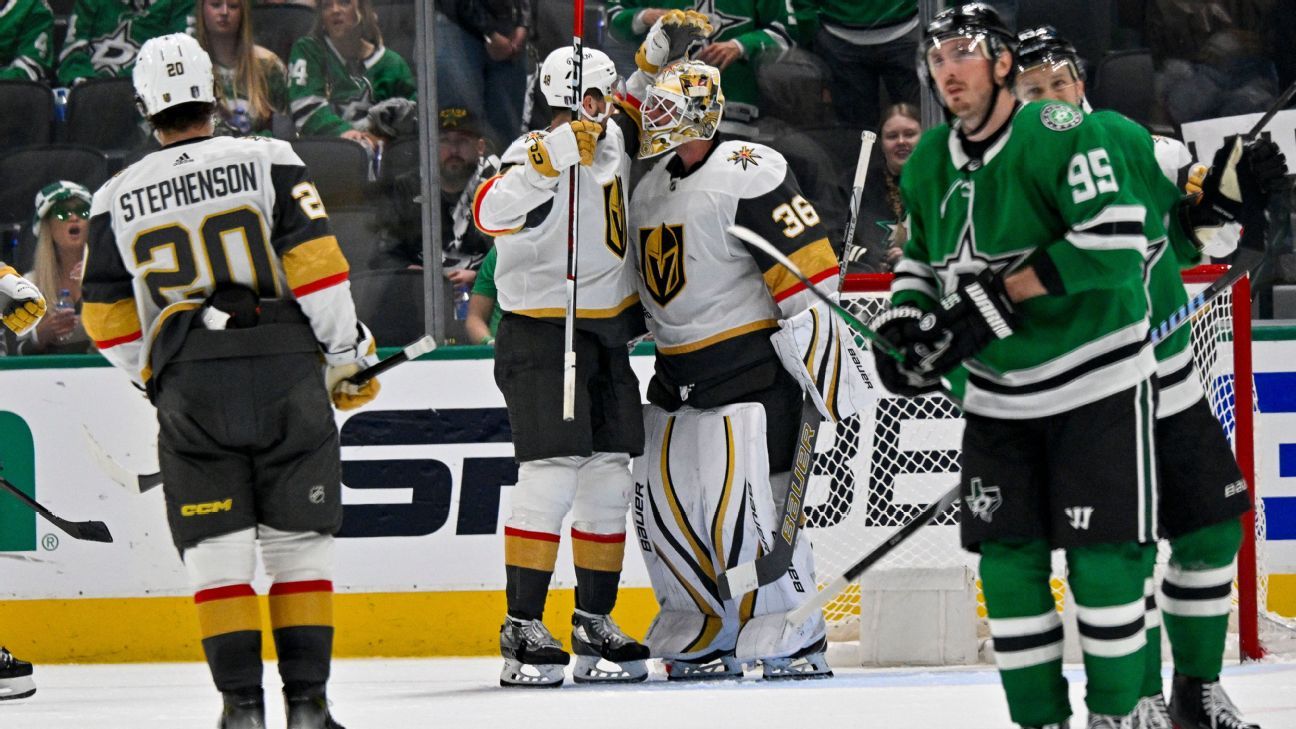 Stars battle, left in familiar 2-0 hole vs. Knights