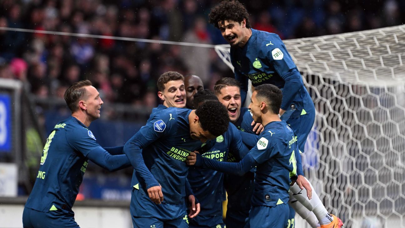 PSV achieved an extraordinary victory but could not be champion in the Eredivisie