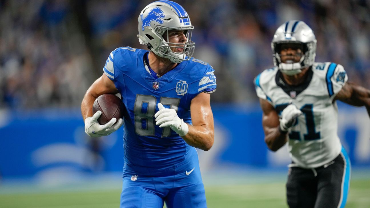 Fantasy football draft rankings 2024 Tight end PPR ESPN