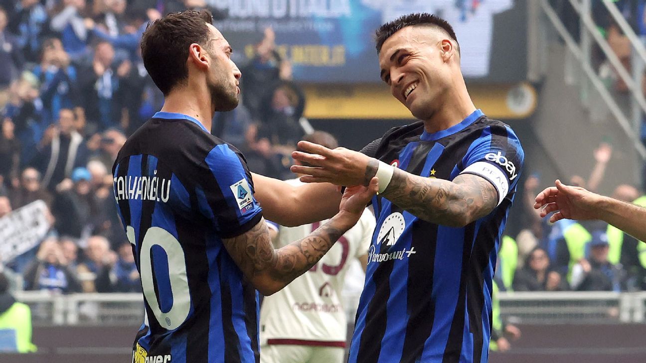 Lautaro Martínez’s gesture with Calhanoglu in Inter’s victory against Torino in Serie A