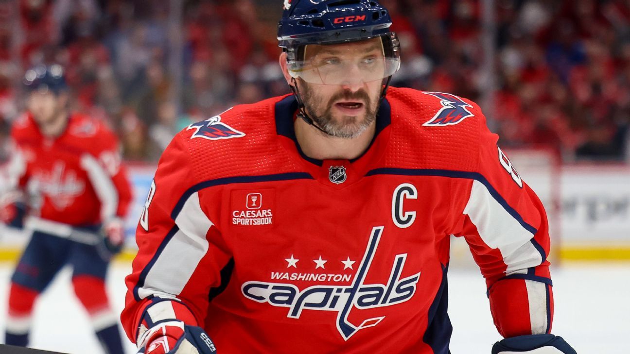 Alex Ovechkin de los Capitals advirtió que «no jugó bien» en la barrida