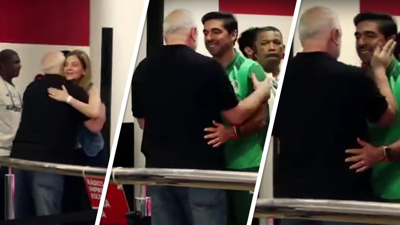 Abel ferreira e Belmonte se reconciliam antes de clássico entre São Paulo e Palmeiras
