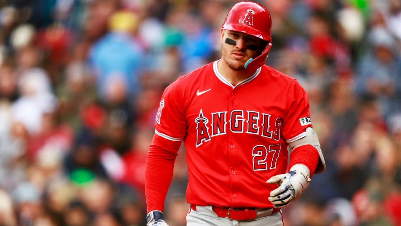 Angels' Trout confident he'll return by end of July