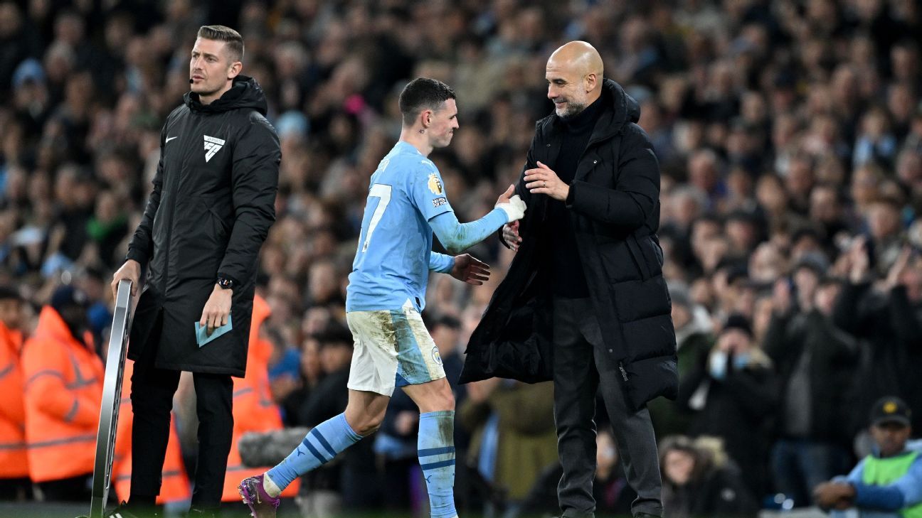 Phil Foden primed to join Man City's greatest