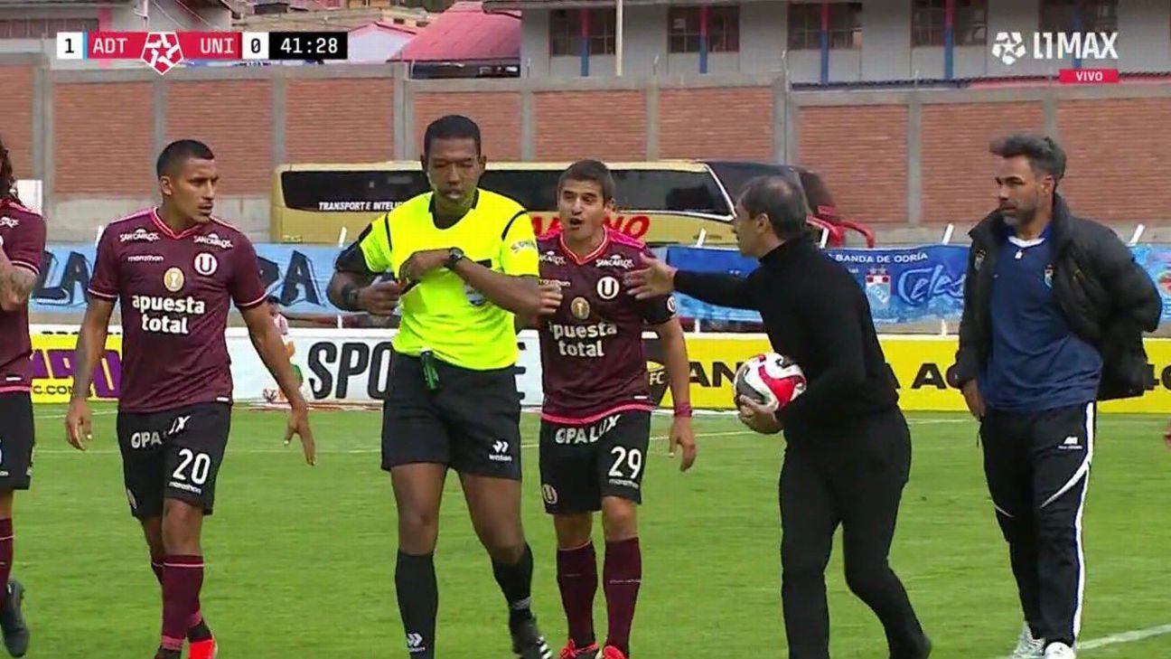 Fabián Bustos was expelled in the duel against ADT and misses the Universitario vs.  Sporting Cristal