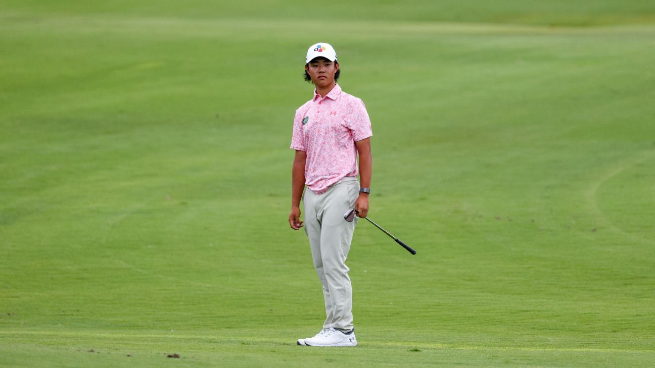 England’s Kim, 16, youngest to make PGA Tour cut in 11 years