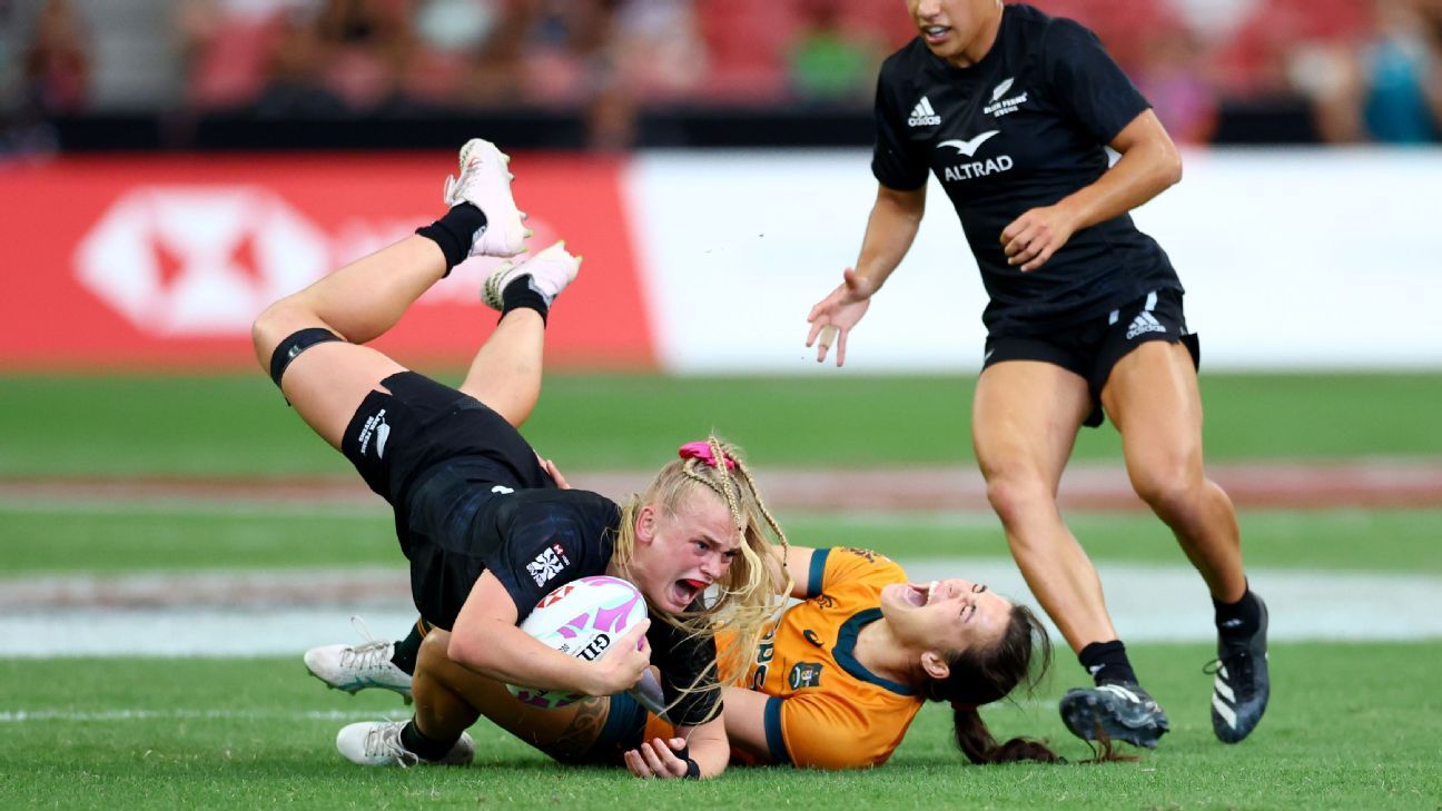 New Zealand Women's Clinch Regular-season Title In Singapore Win Over 