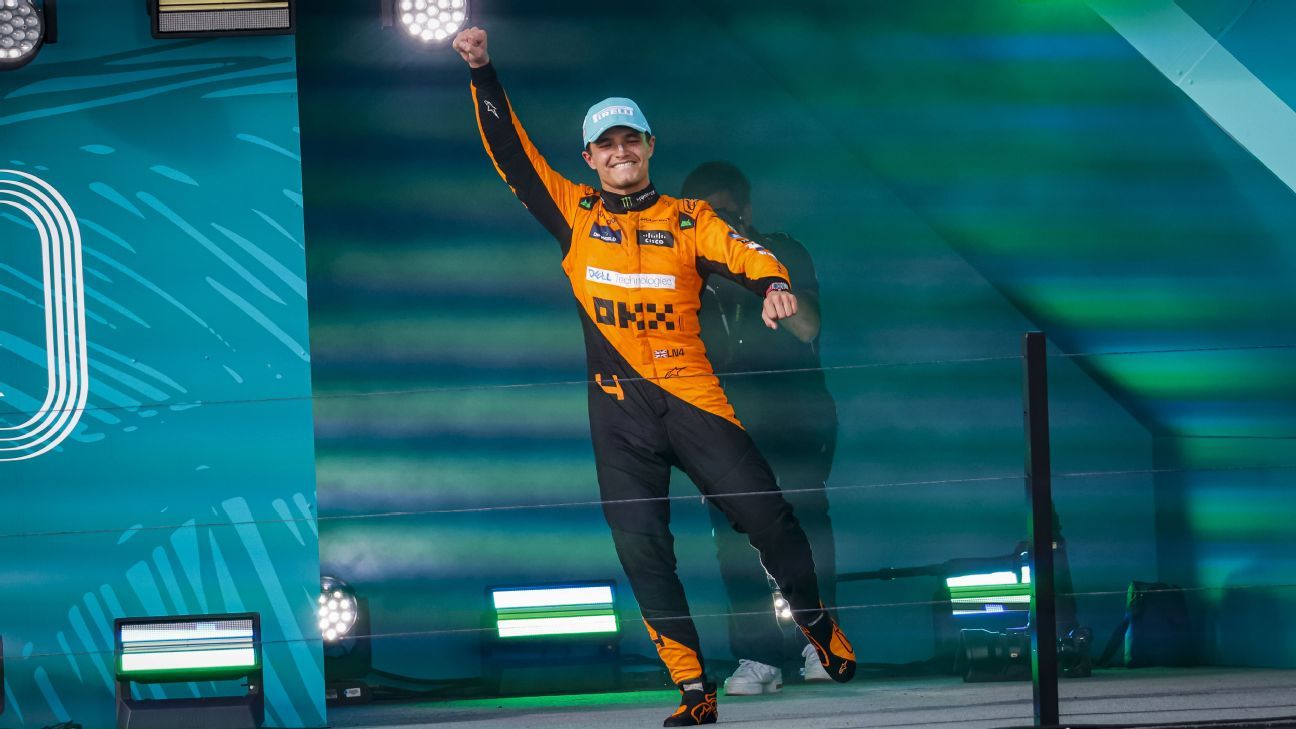 McLaren can compete for 2025 Formula One title Norris ESPN