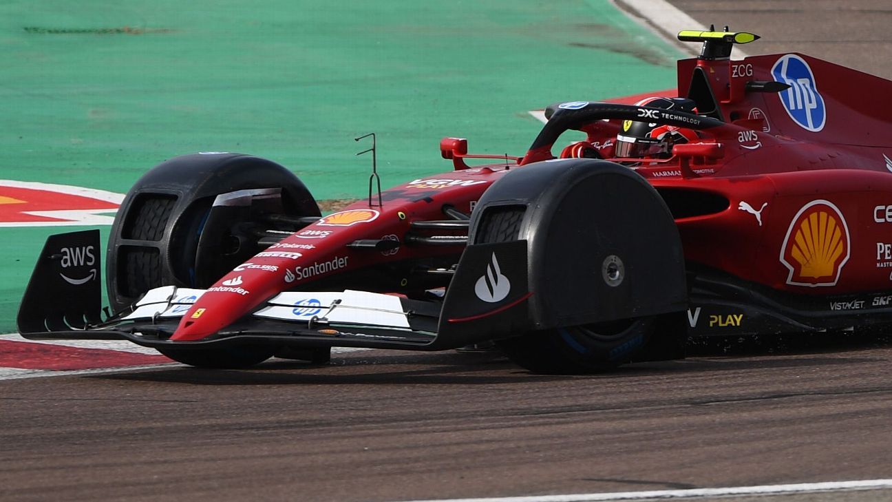 Ferrari trials F1 tyre spray guards for wet racing Auto Recent