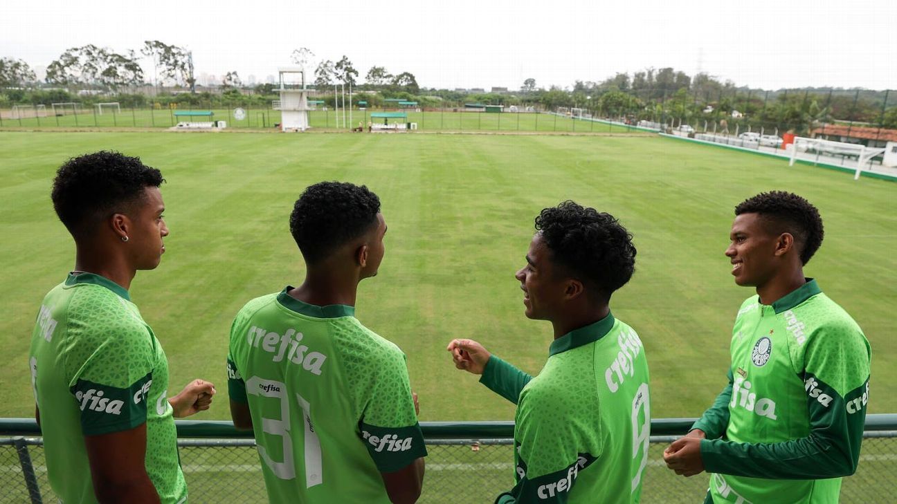Sonho de Luis Guilherme: formar trio com Endrick e Estêvão no Palmeiras
