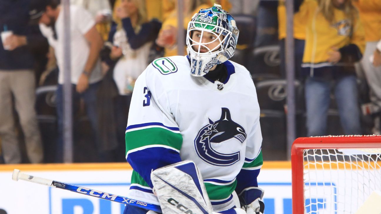 Who is Arturs Silovs? How a rookie goalie has steadied the Canucks' playoff run
