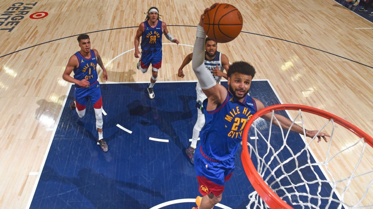 Jamal Murray y los Nuggets se recuperan en el tercer juego contra los Wolves