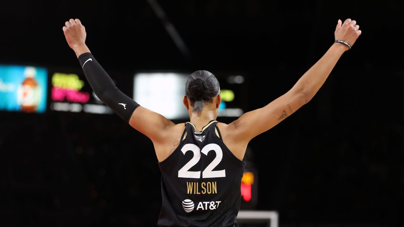 Звездата от Aces A’ja Wilson обявява характерната обувка с Nike