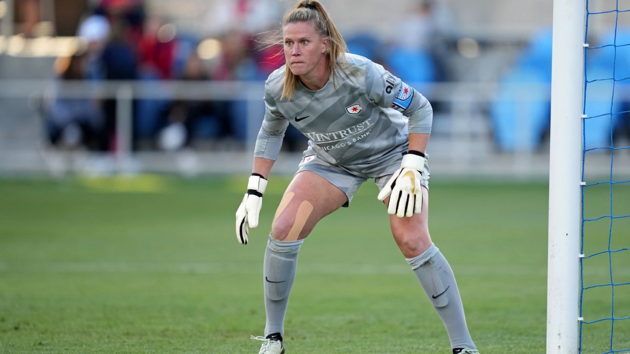 NWSL's Red Stars sign USWNT's Naeher to 2025