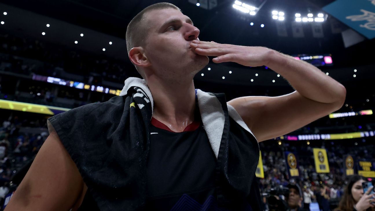 Jokic lidera o primeiro time da NBA.  Doncic, SGA definido para supermax