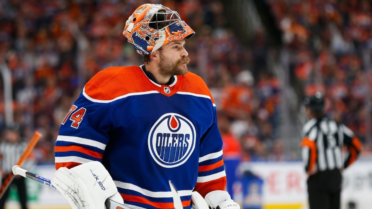 Oilers to start Skinner in net for G6 vs. Canucks