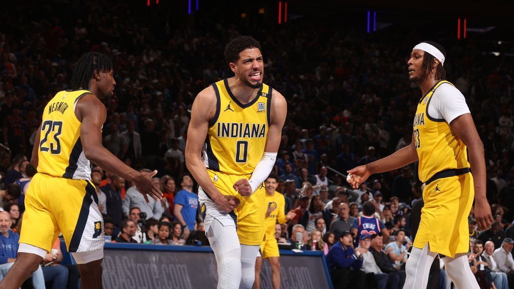 Scorching hot Pacers set playoff mark in Game 7 rout of Knicks - ESPN
