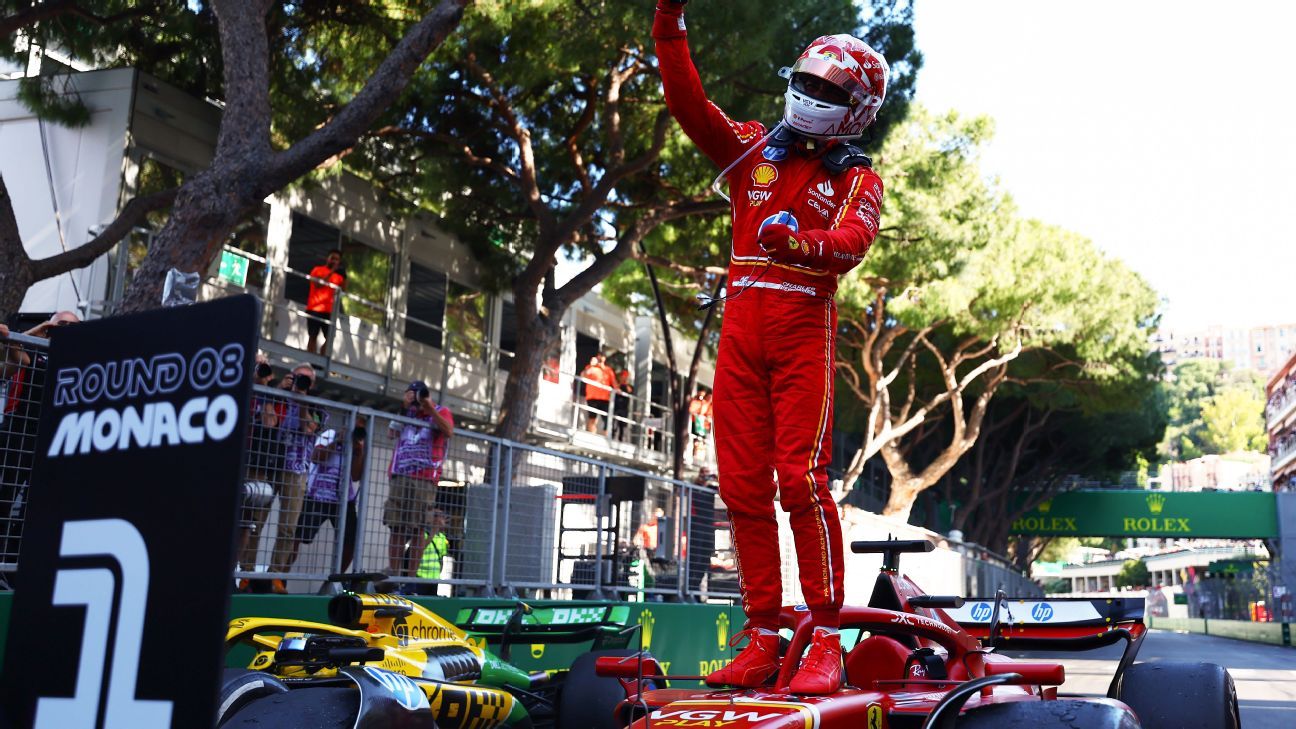 Leclerc's Monaco win brings emotional end to home-soil curse - Vimarsana News