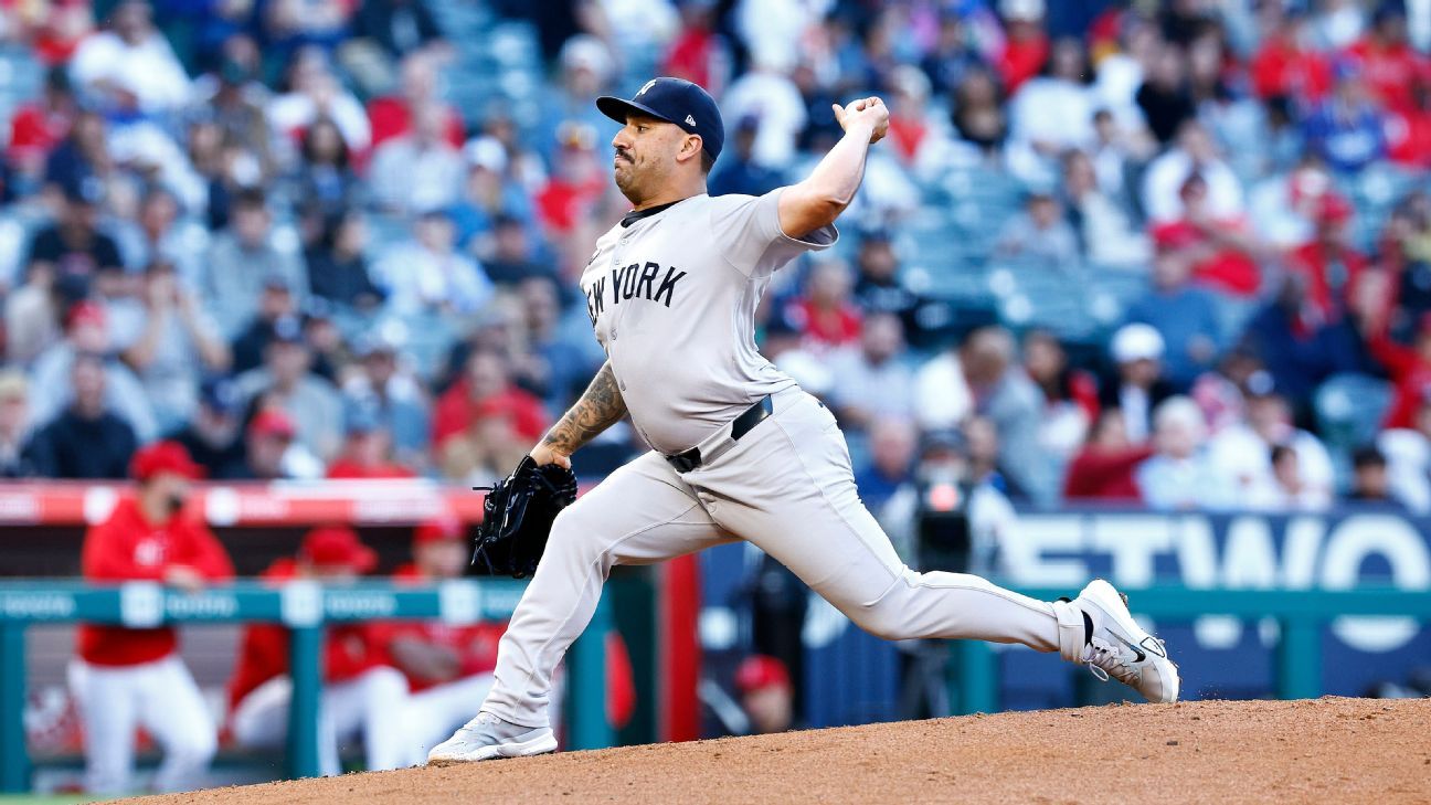 Yanks starters set MLB record limiting runs over 5plus innings ESPN