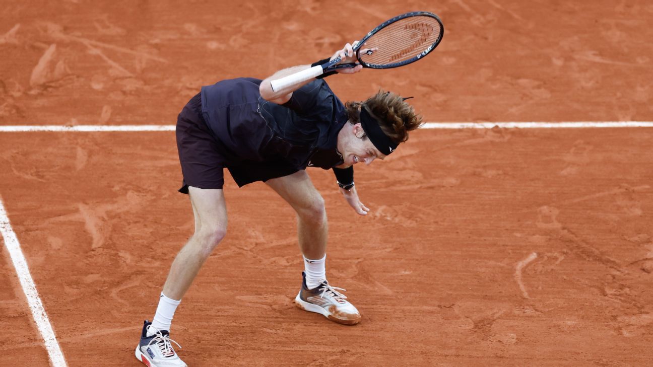 Rublev, after exploding with fury at Roland Garros: “The issue is the top, as we speak I dedicated suicide”