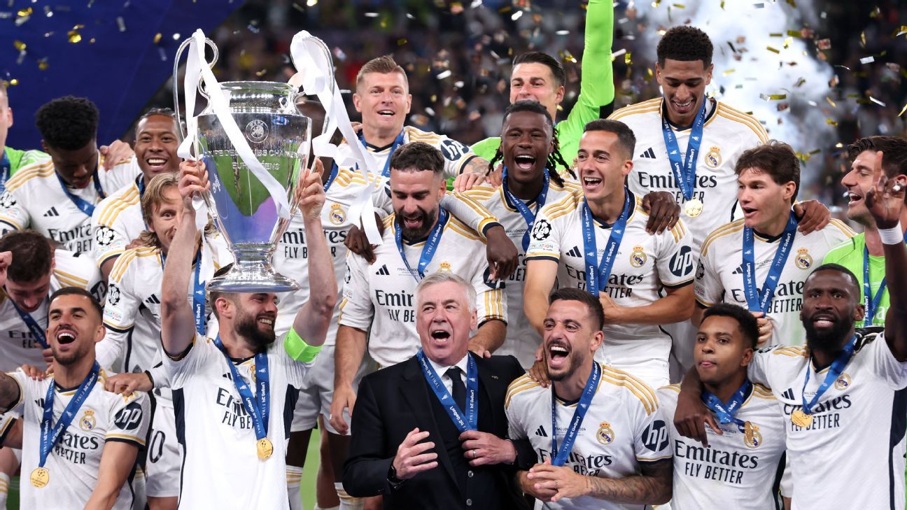 Real Madrid first club in world to report €1bn in revenue - ESPN