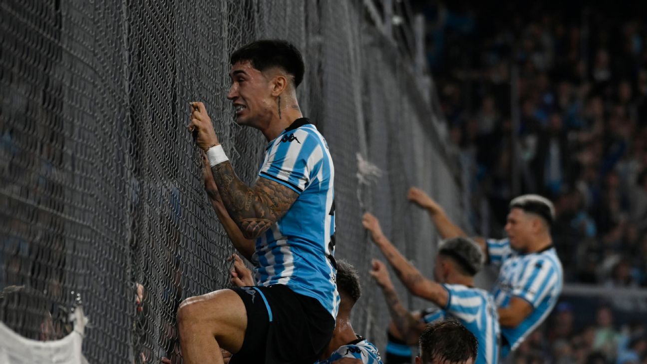 Triomphe du Racing contre Riestra dans le Tournoi de la Ligue