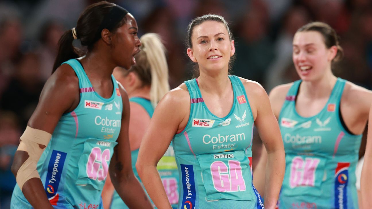 Super Netball: Mavericks stun Swifts in Super Netball - ESPN