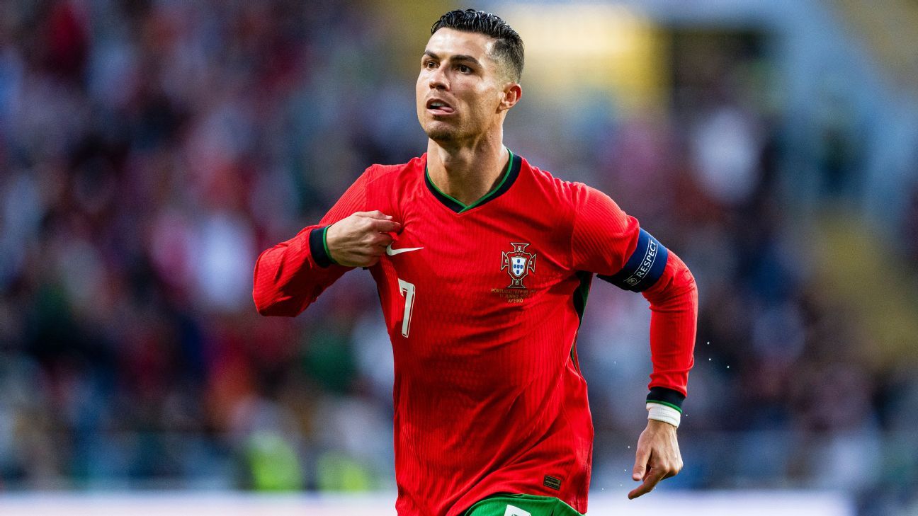 Ronaldo at record 6th Euro 'on merit,' not name