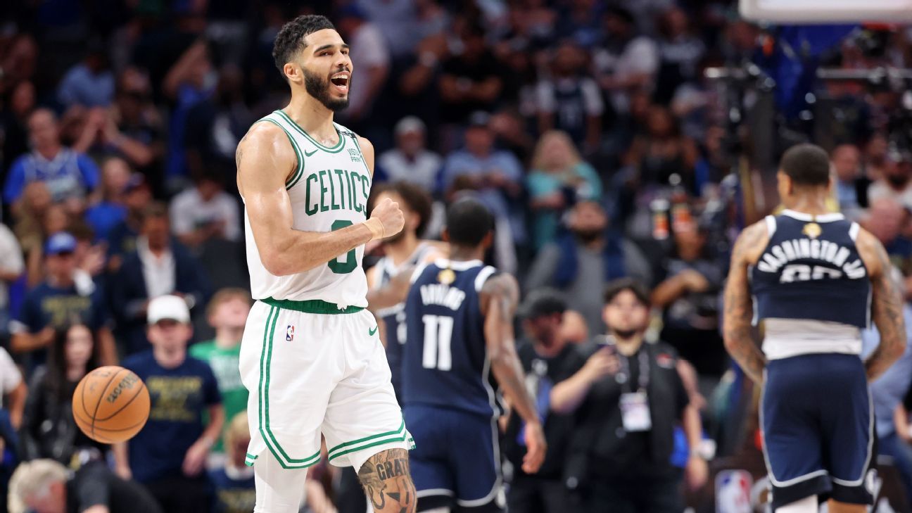 NBA Finals 2024 - Jayson Tatum's journey to the cusp of Celtics history - ESPN