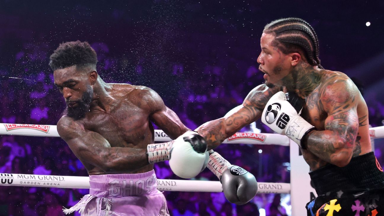 Gervonta Davis flattens Frank Martin in 8th-round KO victory - ESPN