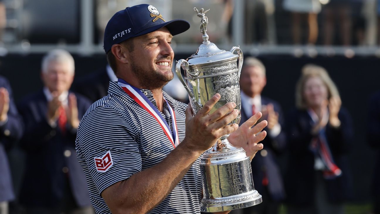 DeChambeau withstood McIlroy’s siege to win the US Open.