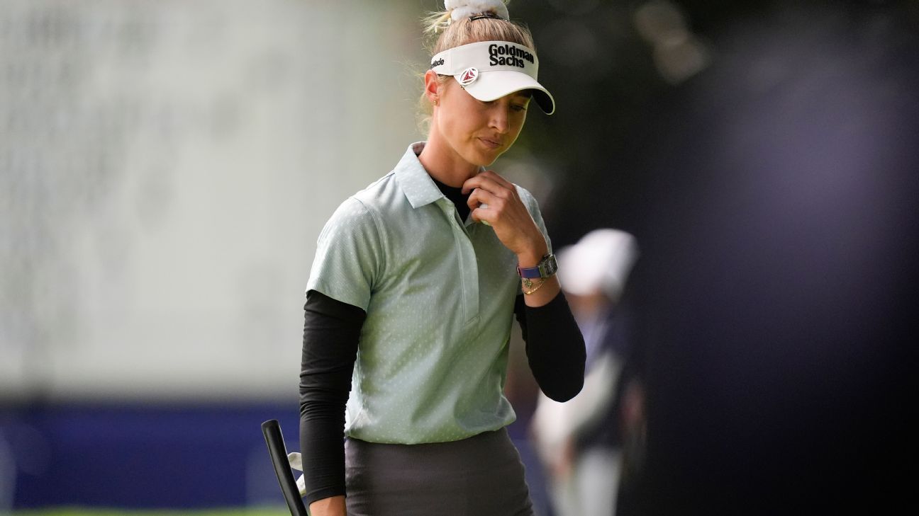 Korda misses cut again after 81 at Women’s PGA