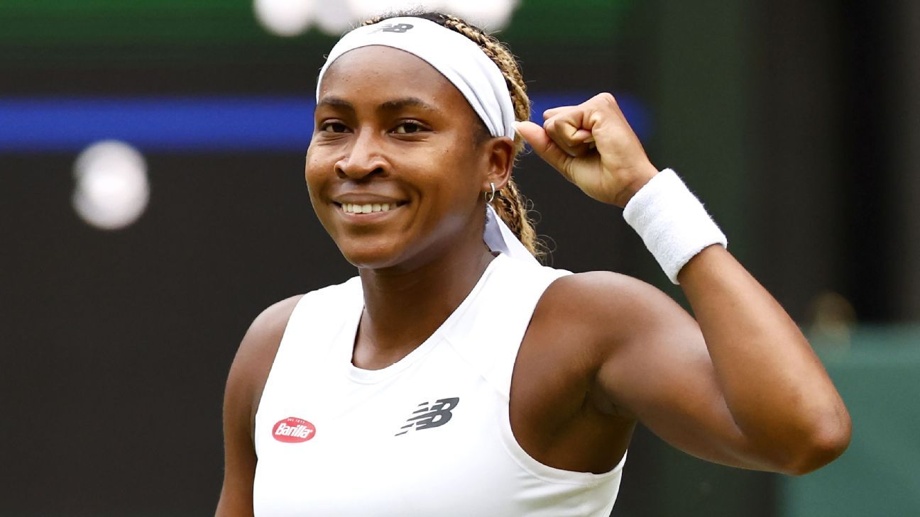 Gauff tops Dolehide, wins all-American showdown