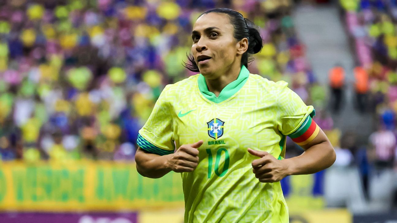 2024 Olympics Marta included in Brazil squad for 6th Games ESPN