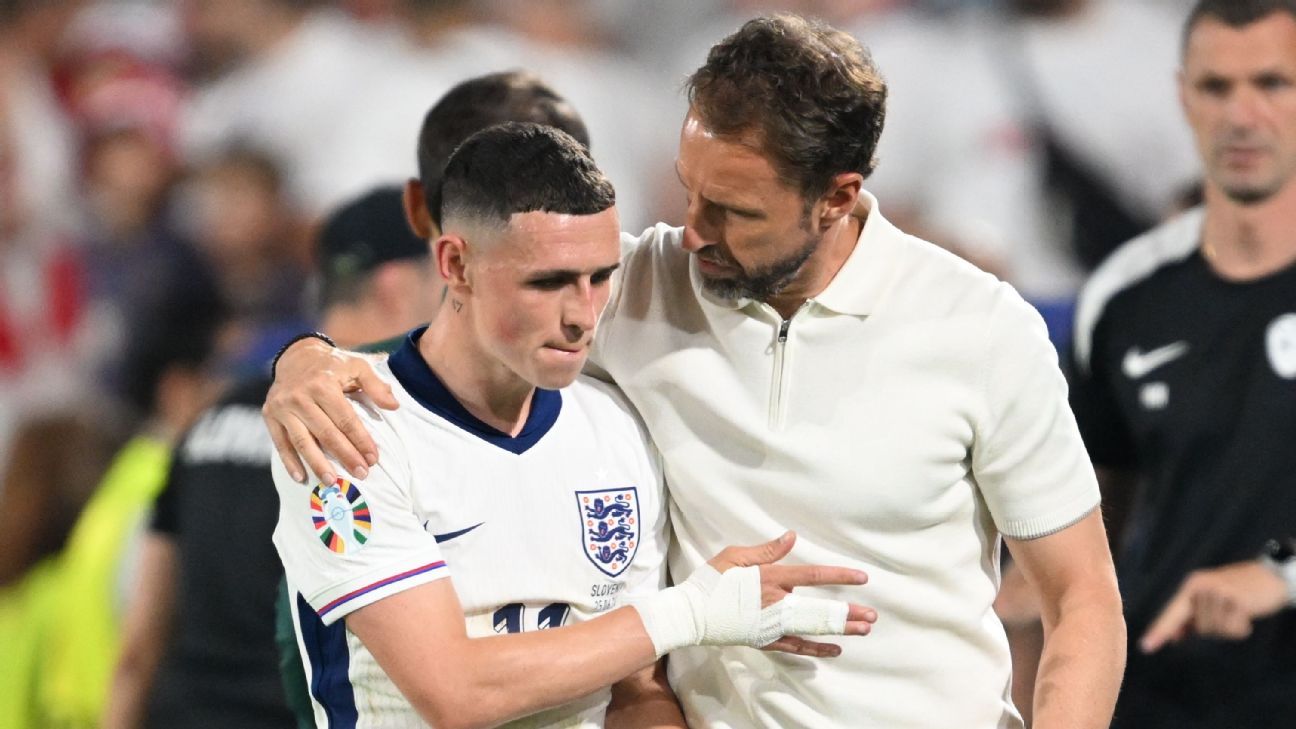 Euro 2024: Phil Foden feels for England’s Gareth Southgate