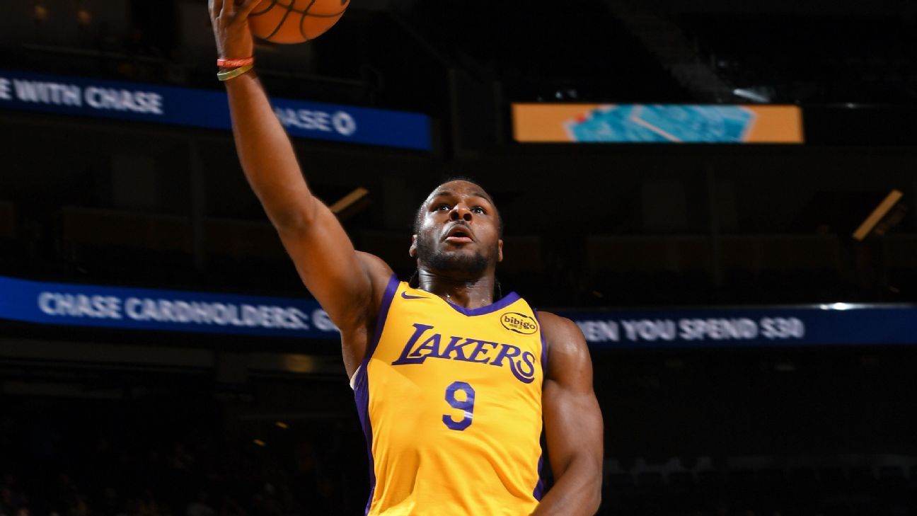 Bronny James has 4 points in summer league debut for Lakers - ESPN