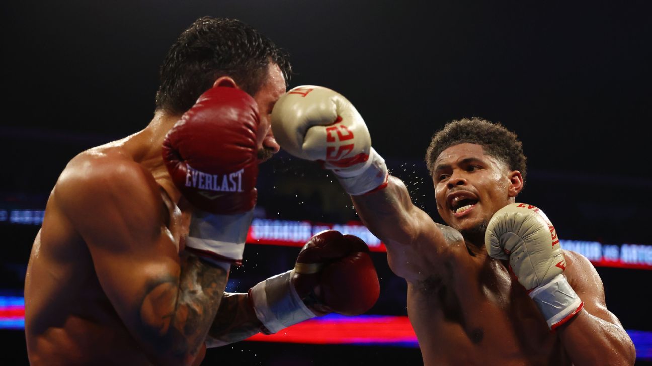 Shakur Stevenson domine Artem Harutyunyan et conserve son titre WBC