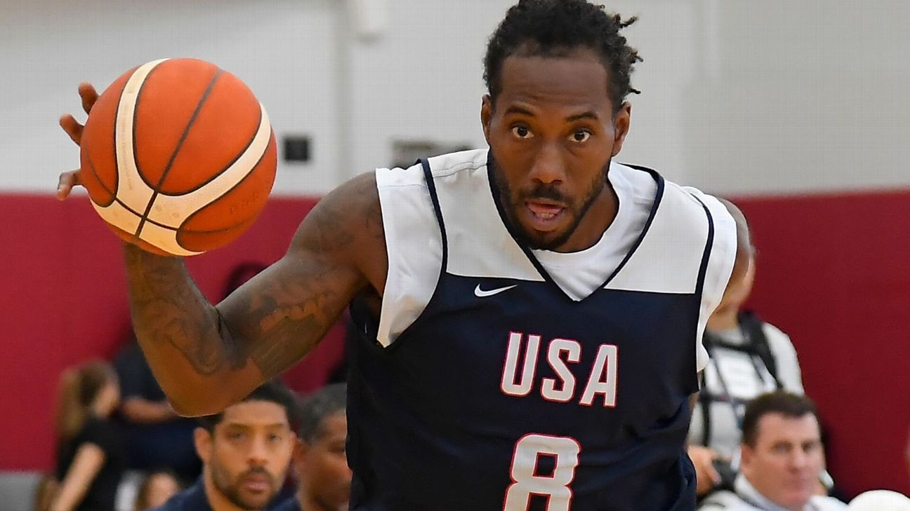 Healthy Kawhi ‘having a good time’ with Team USA