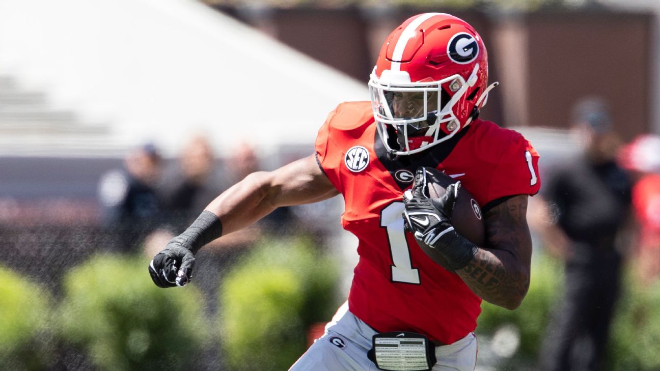 Georgia eyes RB Etienne return in SEC title game