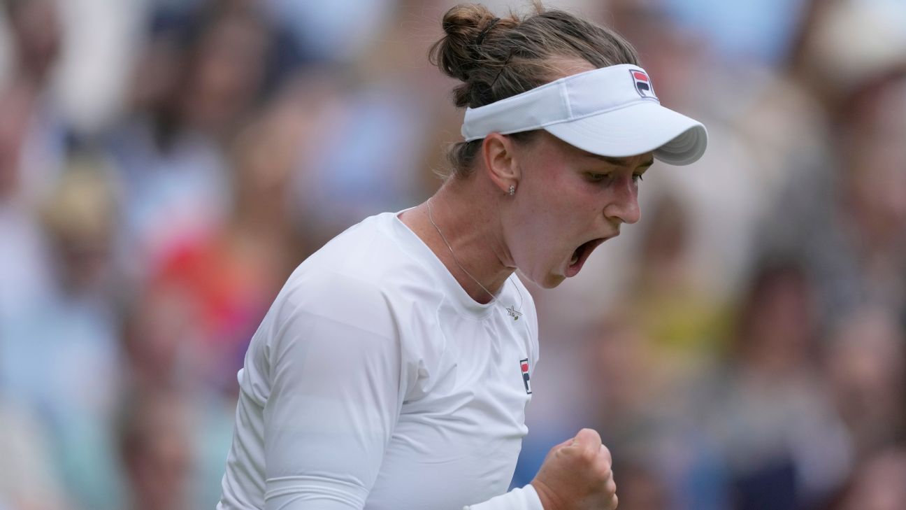 Barbora Krejcikova survit à Jasmine Paolini pour remporter le titre à Wimbledon