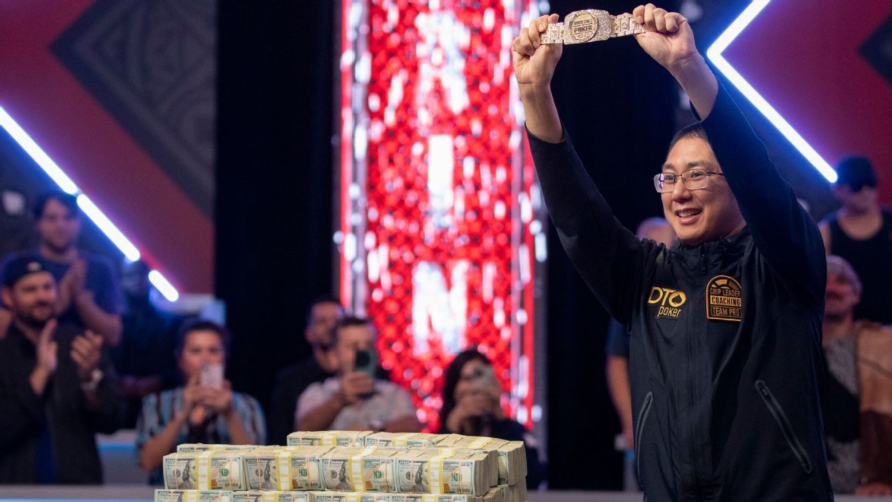 Jonathan Tamayo wins the main event of the World Series of Poker