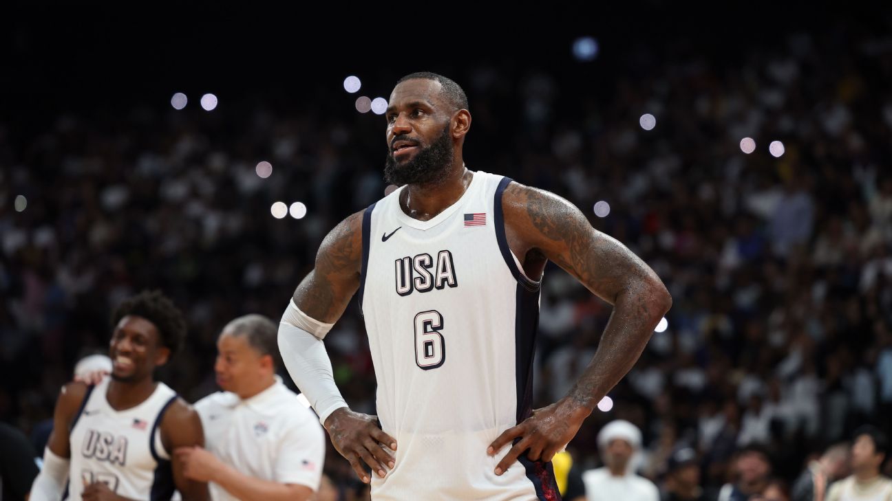 LeBron James Named Team USA Flagbearer for Paris Olympics: Fourth Appearance, First Flag