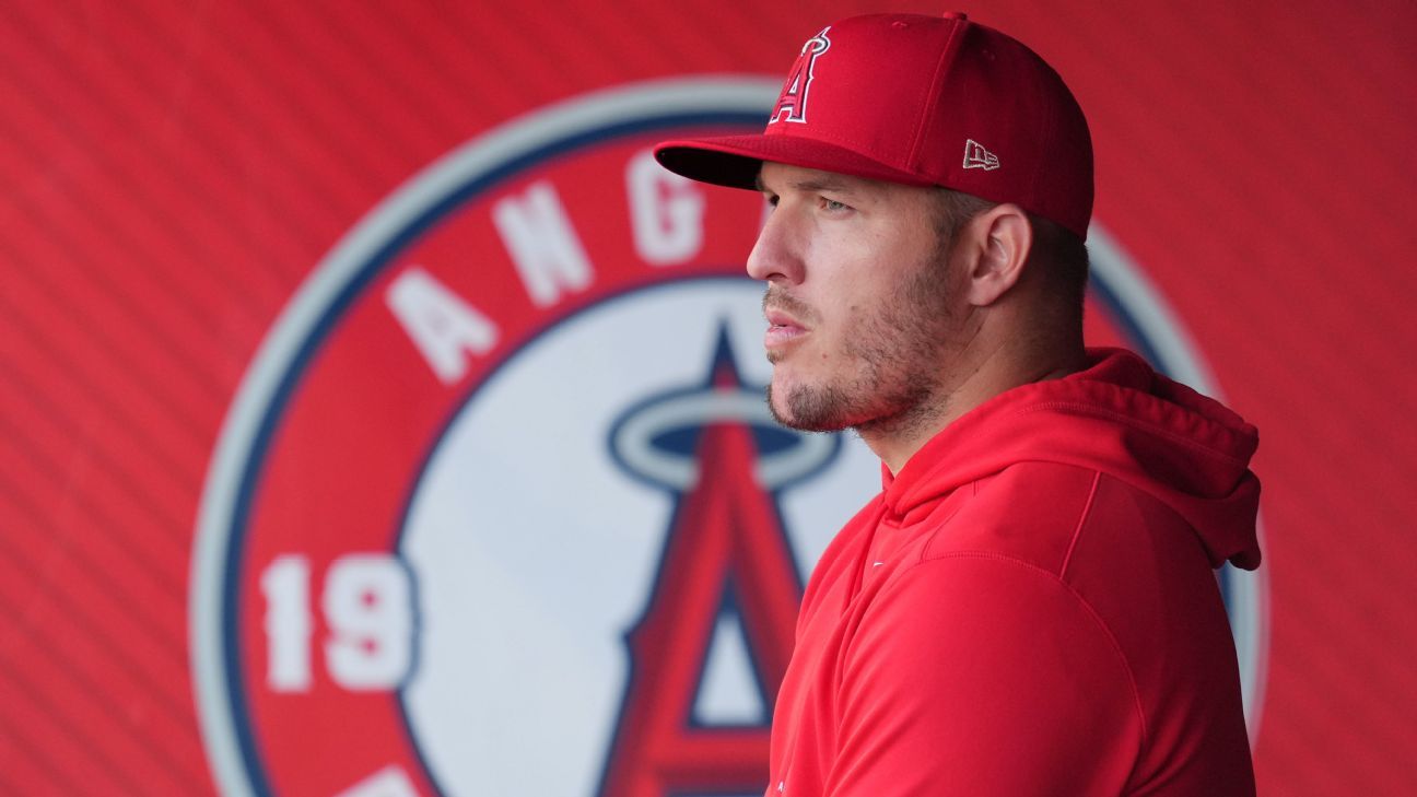Angels receive good news on Trout as MRI clean