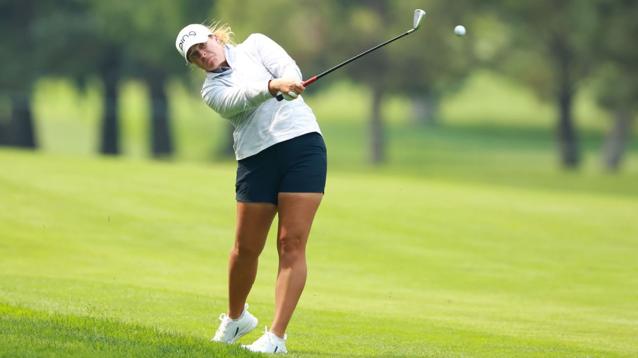 Lauren Coughlin makes late birdies to lead Women's Scottish Open ESPN