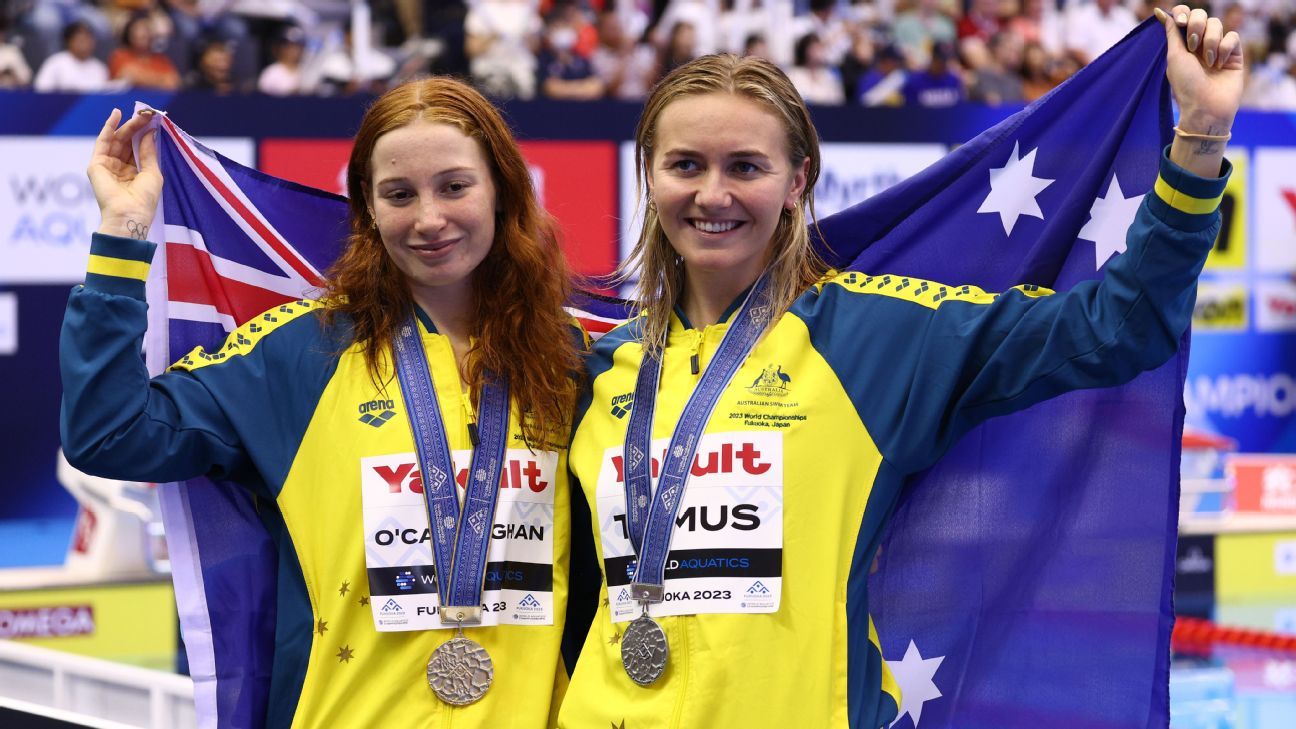 Ariarne Titmus vs. Mollie O'Callaghan a 200m Olympic race three years