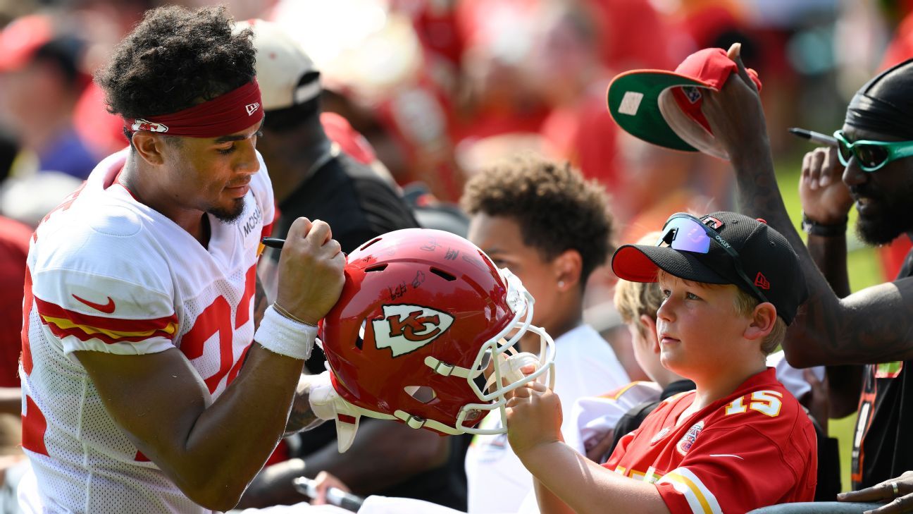 Chiefs molding Trent McDuffie to take over for Sneed - ESPN