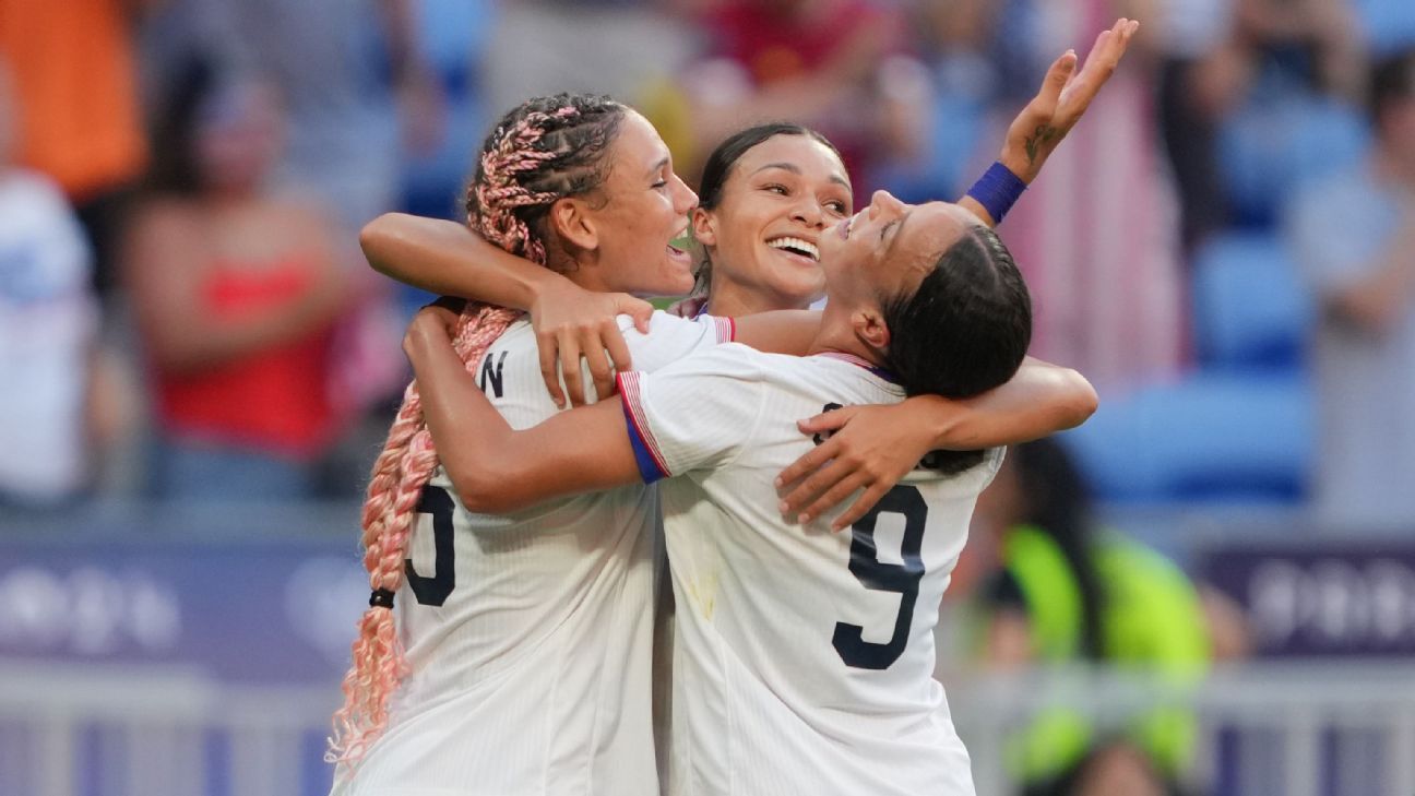 'Triple Espresso' reunited in latest USWNT squad