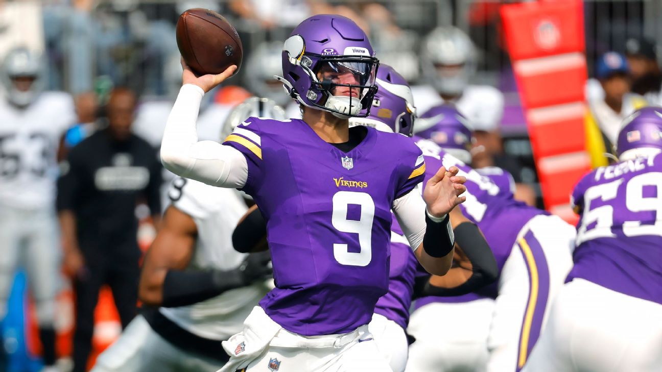 O quarterback novato dos Vikings, JJ McCarthy, será submetido a uma cirurgia no joelho