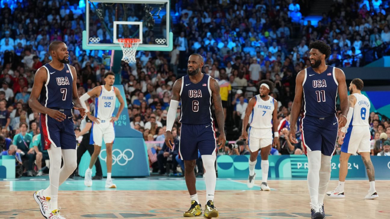 Team USA Basketball: 2024 Paris Olympics roster, schedule, news - ESPN